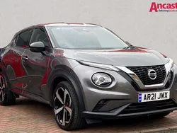 Grey Used 2021 Nissan Juke Tekna SUV | £16,295 (Fair price)