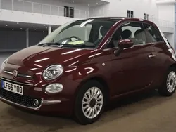 Red Used 2016 Fiat 500 Lounge Hatchback | £5,995 (Expensive)