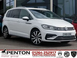 White Used 2019 VW Touran R-line MPV | £17,490 (Fair price)