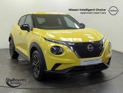 White New 2025 Nissan Juke Tekna SUV | £22,199 (A bit pricey)