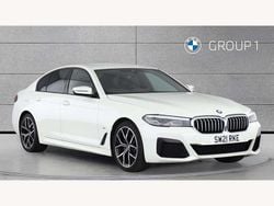 White Used 2021 BMW 520 M Sport Sedan | £24,990 (A bit pricey)