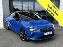 Blue Used 2020 Vauxhall Corsa-e Elite Hatchback | £10,195