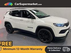 White Used 2022 Jeep Compass Night Eagle SUV | £16,697 (A bit pricey)