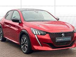 Red Used 2020 Peugeot e-208 GT-line Hatchback | £12,316 (Fair price)