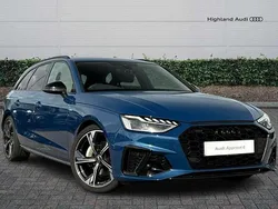 Blue Used 2024 Audi A4 Black Edition Estate | £32,985 (Expensive)