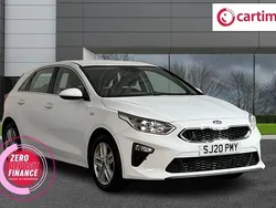 White Used 2020 Kia Ceed 2 Hatchback | £8,990 (Fair price)