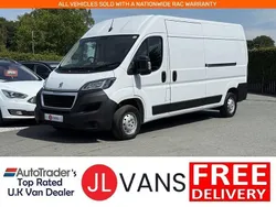 White Used 2023 Peugeot Boxer Premium Van | £15,875 (Fair price)