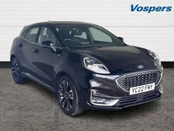 Black Used 2022 Ford Puma ST-Line SUV | £19,945 (Fair price)