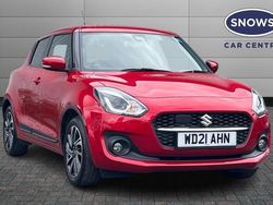 Red Used 2021 Suzuki Swift SZ5 Hatchback | £13,148 (Fair price)