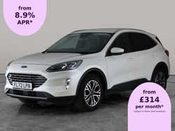 White Used 2022 Ford Kuga Titanium SUV | £17,805 (Good price)