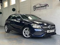 Blue Used 2017 Mercedes A160 AMG line Hatchback | £11,795 (Fair price)