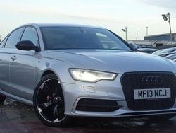 Silver Used 2013 Audi A6 S-Line Sedan | £4,395 (Fair price)
