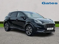 Black Used 2024 Ford Puma ST-Line Hatchback | £18,599 (Fair price)
