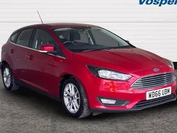 Red Used 2017 Ford Focus Zetec Hatchback | £6,995 (Good price)