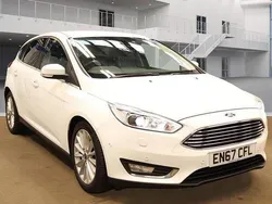 White Used 2018 Ford Focus Titanium X Hatchback | £8,495 (Good price)