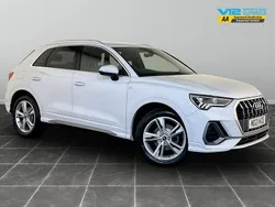 White Used 2021 Audi Q3 S-Line SUV | £20,495 (Good price)