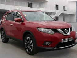 Red Used 2015 Nissan X-Trail N-TEC SUV | £6,790 (Good price)