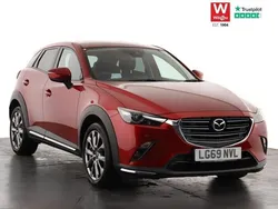 Red Used 2019 Mazda CX-3 Inclusive SUV | £14,399 (Fair price)
