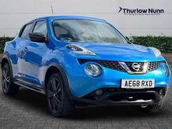 Blue Used 2018 Nissan Juke S SUV | £9,631 (Fair price)