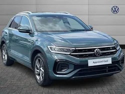 Blue Used 2023 VW T-Roc R-line SUV | £26,590 (Fair price)