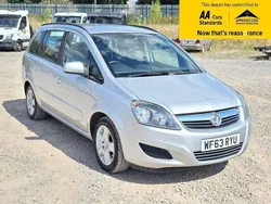 Silver Used 2013 Vauxhall Zafira MPV | £1,988 (Good price)
