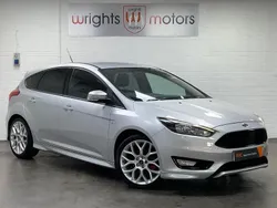 Silver Used 2017 Ford Focus ST-Line Hatchback | £8,995 (Good price)