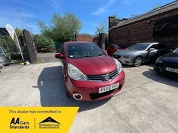 Red Used 2012 Nissan Note N-TEC MPV | £2,495 (Fair price)
