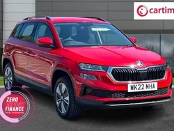Red Used 2022 Skoda Karoq SE Drive SUV | £16,600 (Good price)