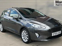 Grey Used 2019 Ford Fiesta Titanium Hatchback | £10,390 (Fair price)