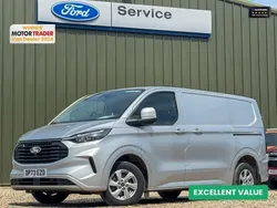 Silver Used 2024 Ford Transit Custom Limited Van | £23,994 (Fair price)