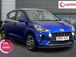 Blue Used 2022 Hyundai i10 Premium Hatchback | £12,651 (Fair price)
