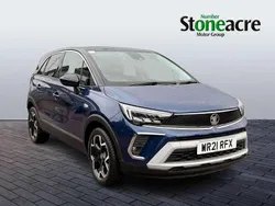 Blue Used 2021 Vauxhall Crossland Elite SUV | £13,490 (Fair price)