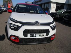 White Used 2021 Citroën C3 PureTech Hatchback | £11,290 (A bit pricey)