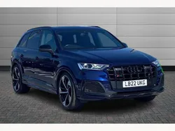 Blue Used 2022 Audi SQ7 Black Edition SUV | £53,695 (Super price)