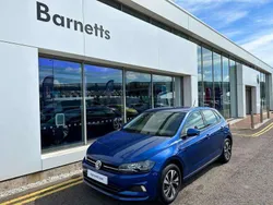 Blue Used 2021 VW Polo Match Hatchback | £15,499 (Fair price)