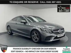 Grey Used 2019 Mercedes C300 AMG Line Premium Coupe | £19,670 (Fair price)