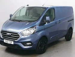 Blue Used 2021 Ford Transit Custom Limited Van | £18,990 (Super price)