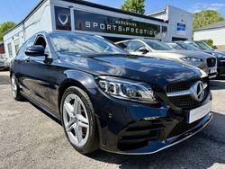Black Used 2019 Mercedes C200 AMG line Estate | £15,450 (Fair price)