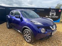 Blue Used 2016 Nissan Juke Tekna SUV | £5,799 (Fair price)