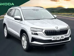 Silver Used 2024 Skoda Karoq SE Drive SUV | £21,895 (Fair price)