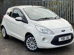 White Used 2011 Ford Ka Zetec Hatchback | £1,995 (Fair price)