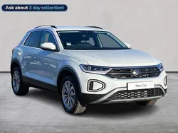 White Used 2025 VW T-Roc Match SUV | £23,890