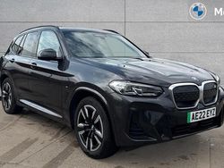 Sophisto grey xirallic Used 2022 BMW iX3 M Sport SUV | £28,461 (Fair price)