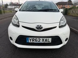 White Used 2012 Toyota Aygo Hatchback | £2,199 (Good price)