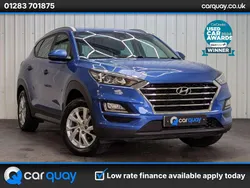 Blue Used 2018 Hyundai Tucson SE SUV | £9,995 (Fair price)