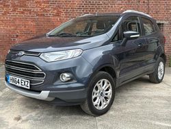Grey Used 2014 Ford Ecosport Titanium SUV | £4,290 (Fair price)