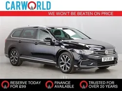 Black Used 2021 VW Passat GTE Estate | £17,280 (Fair price)