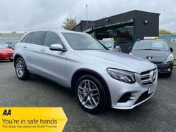 Silver Used 2017 Mercedes GLC220 AMG line SUV | £17,995 (Good price)