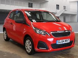 Red Used 2015 Peugeot 108 Access Hatchback | £3,695 (Fair price)