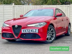 Red Used 2022 Alfa Romeo Giulia Saloon Sprint Sedan | £18,495 (Fair price)